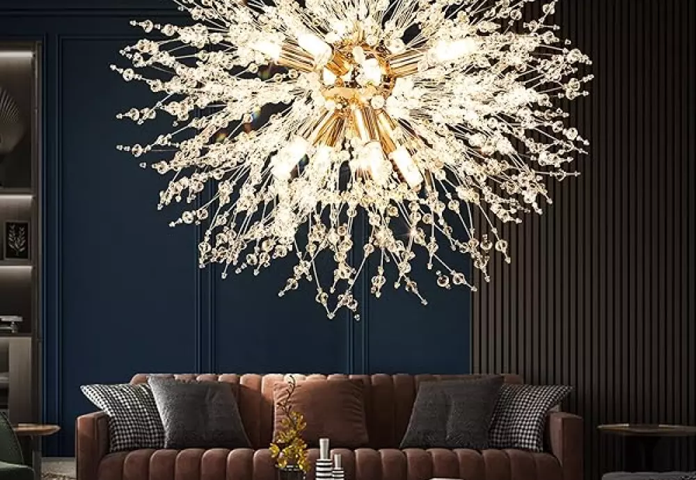 glass globe round chandelier